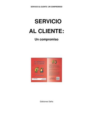 SERVICIO AL CLIENTE
