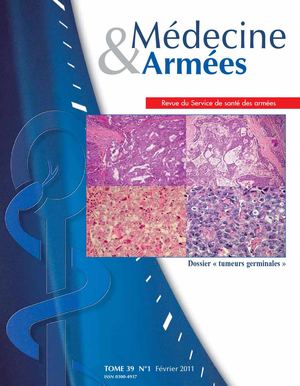 Médecine & Armées tome 39 n° 1