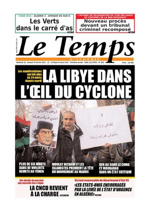 Le Temps d'Algérie Edition du Samedi 19 Février 2011
