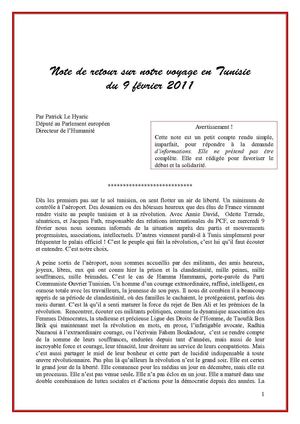 Retour sur notre voyage en Tunisie