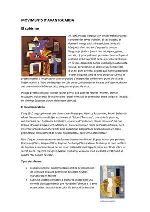 Moviments d'avantguarda