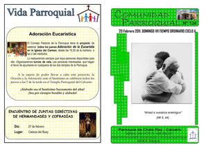 20-2-2011_HOJA PARROQUIAL CRISTO REY-MERIDA