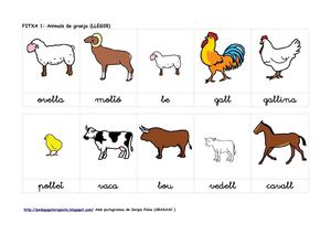 Animals de granja enllaçada