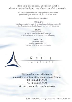 Catalogue Retis solutions - Accessoires Télécom mobile