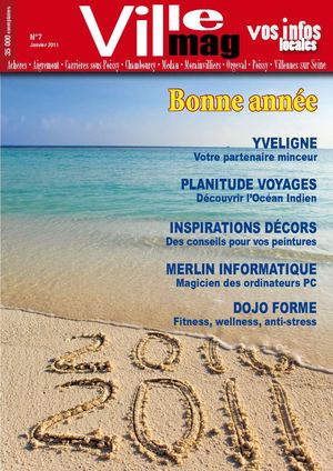 # 7 magazine gratuit Villemag Vos Infos Locales janvier 2011