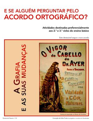 Acordo Ortográfico - atividades para o 2º e 3º ciclo do ensino básico