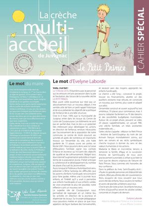 Cahier spécial "Le petit Prince"
