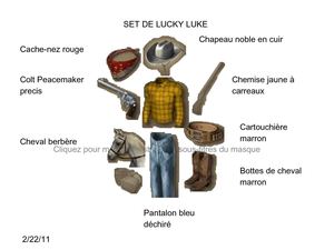 Set de lucky luke