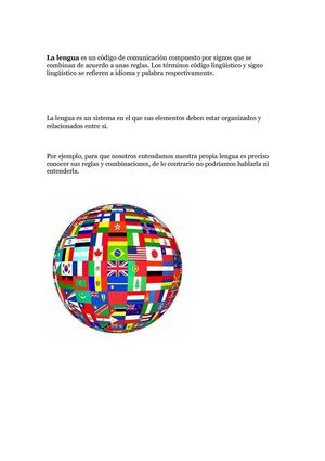 Lengua, dialecto y habla