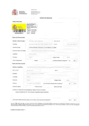 CSIF denuncia a Seguridad Integral Madrileña