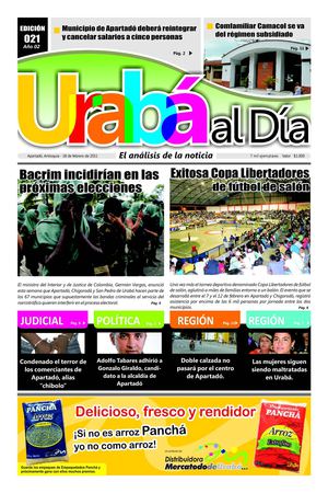 Urabá al Día Edición 21
