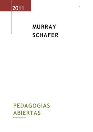 Murray Schafer