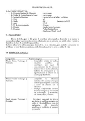 esquemas de programacion