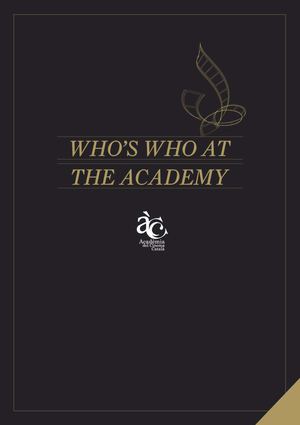 WHO´S WHO AT THE ACADEMY