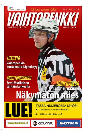 Vaihtopenkki - Savonlinna nro 2 2011
