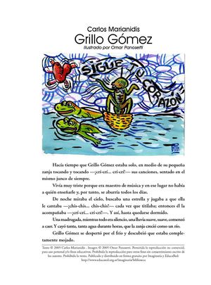 Cuentos PL: Grillo Gómez (Primeros lectores)