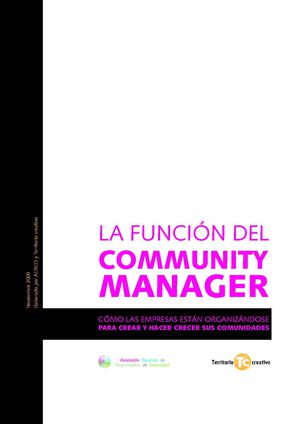El libro blanco del comunity manager