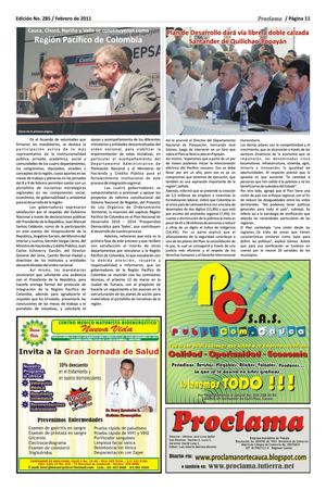 Edición Impresa No. 285 - Febrero 2011 - II Parte