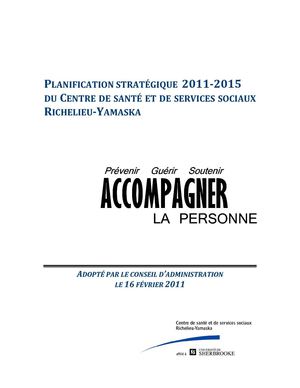Planificiation stratégique 2011-2015