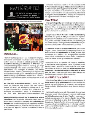 Boletín Entérate Nº 10