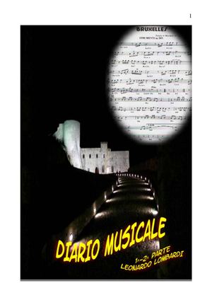 DIARIO MUSICALE (1^2^ Parte)