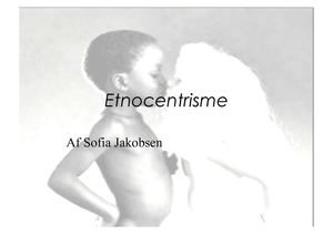Etnocentrisme af Sofia 