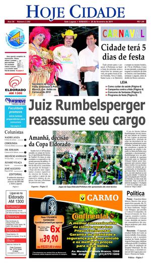 Jornal Hoje Cidade 26-02-11