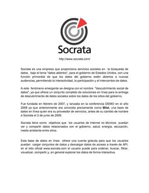 HERRAMIENTA COLABORATIVA SOCRATA