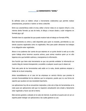 HERRAMIENTA COLABORATIVA SKRBL