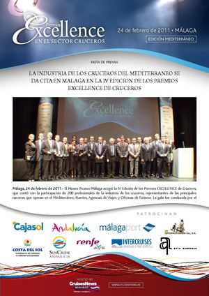Nota de prensa Premios Excellence Málaga 2011