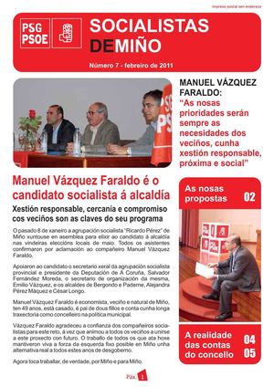 Boletín PSOE Miño nº7
