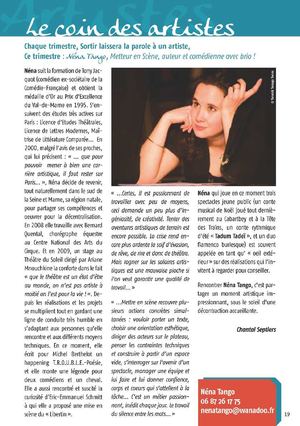 SORTIR - magazine culturel sud seine et marne - http://www.magazinesortir.com