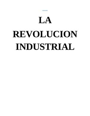 LA REVOLUCION INDUSTRIAL 2