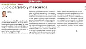 Juicio paralelo y mascarada