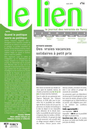 Le Lien - N° 44 (mars 2011)