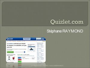 Quizlet, un site à découvrir d'urgence!