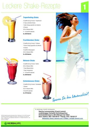 HERBALIFE Rezepte