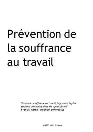 Du « travail qui construit » au « travail qui détruit »