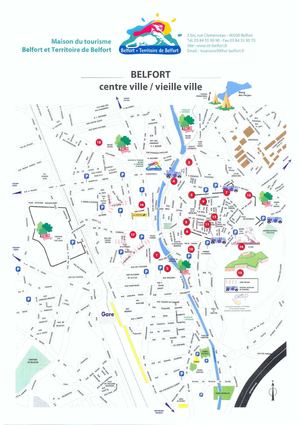 Plan de Belfort