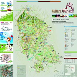 Carte touristique (FR)