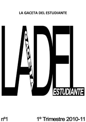 LA GACETA DEL ESTUDIANTE