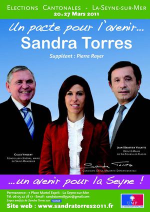 Elections cantonales 2011 - La Seyne-sur-Mer - Sandra Torres 