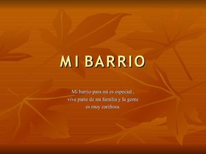 Barrio de Nueva Andalucía visto por verónica 5º curso