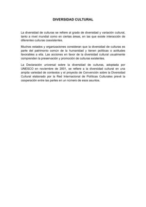 Diversidad Cultural