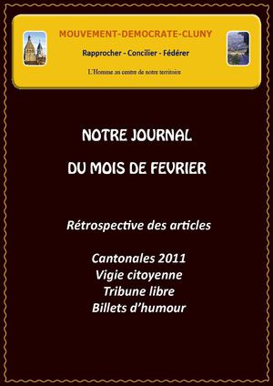 Journal de février