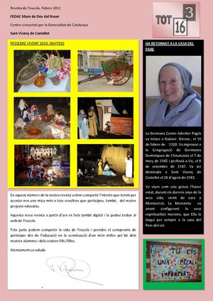 Revista FEDAC Mare de Déu del Roser