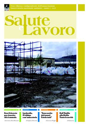  OSSERVATORIO NAZIONALE AMIANTO SALUTE E LAVORO N°2