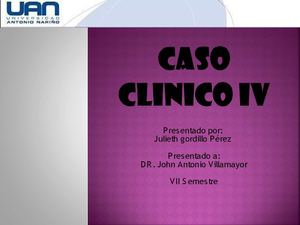 Caso Clinico Juliana Giraldo
