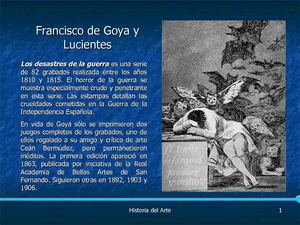 Los desastres de la guerra - Goya