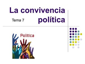 La convivencia política